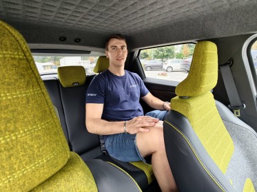 Not the greatest fit for taller passengers but still great for the size!