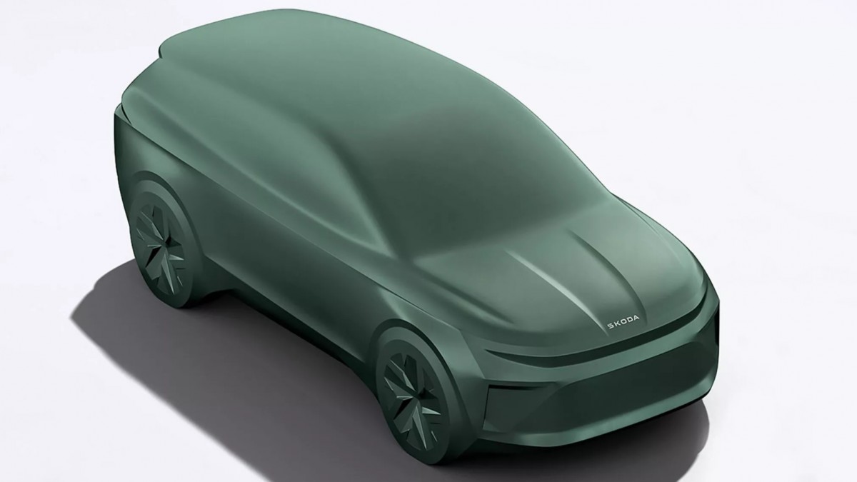 Skoda Vision O concept previews an all-electric Octavia wagon