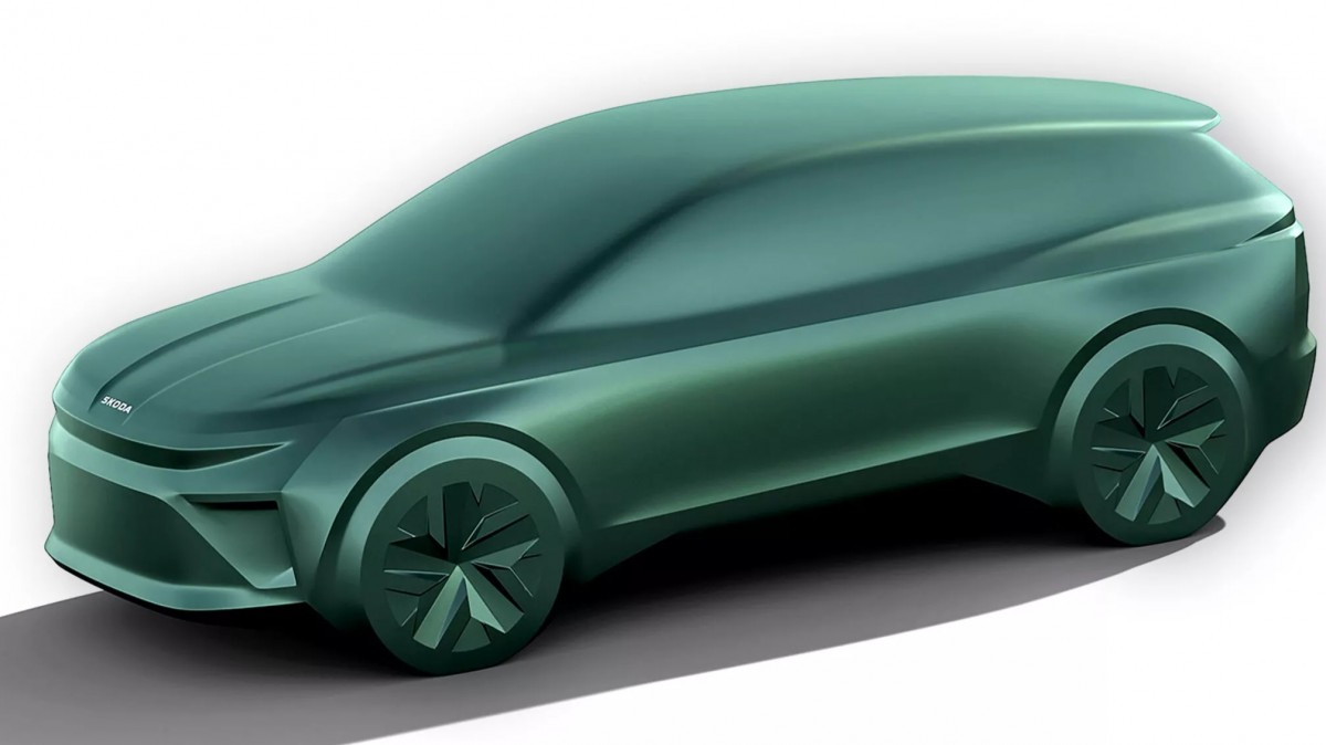Skoda Vision O concept previews an all-electric Octavia wagon