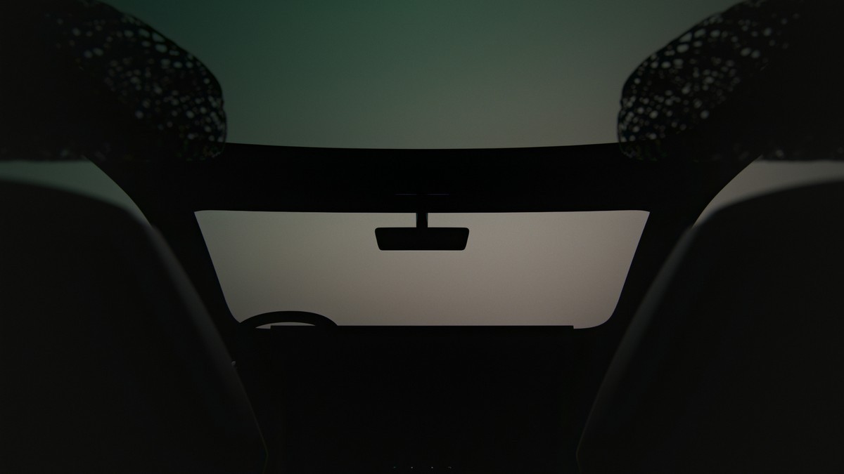 Skoda gives us the tiniest glimpse at the Vision O's interior