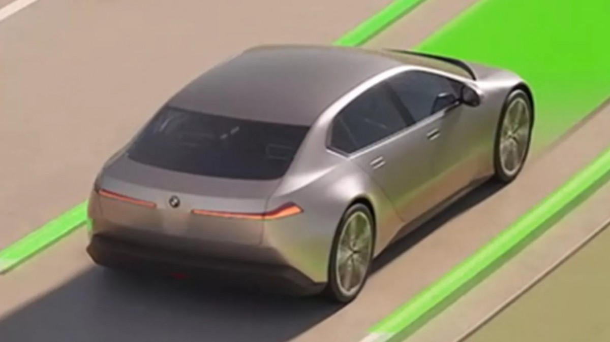 BMW's website “accidentally” previews a sleek, unannounced electric sedan