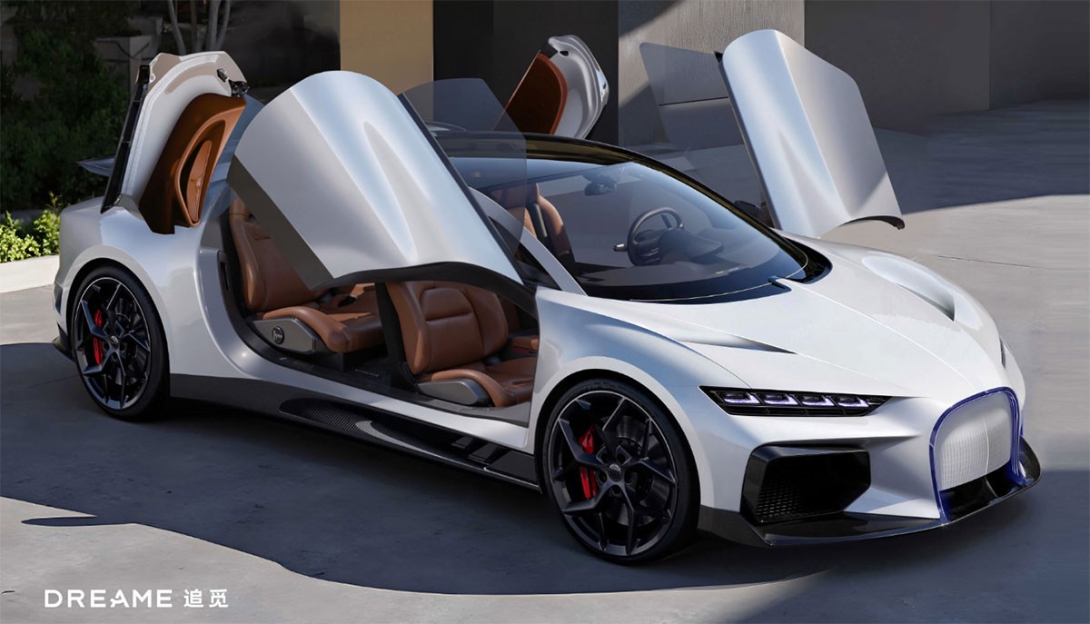 Chinese vacuum cleaner company reveals its first electric car