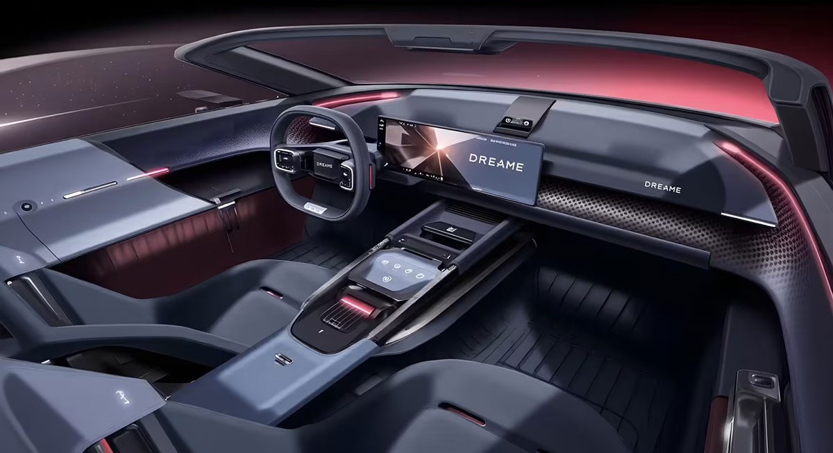 Chinese vacuum cleaner company reveals its first electric car