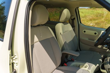 There is no real center console up front.
