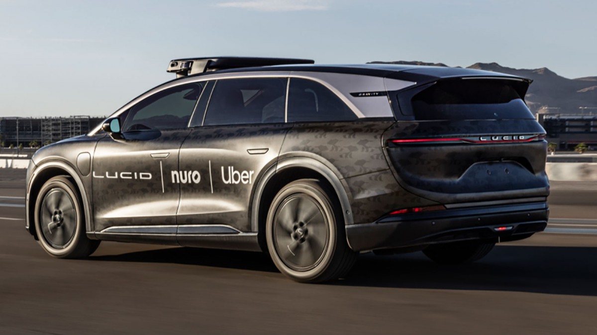 Lucid's robotaxi dream begins with a single SUV