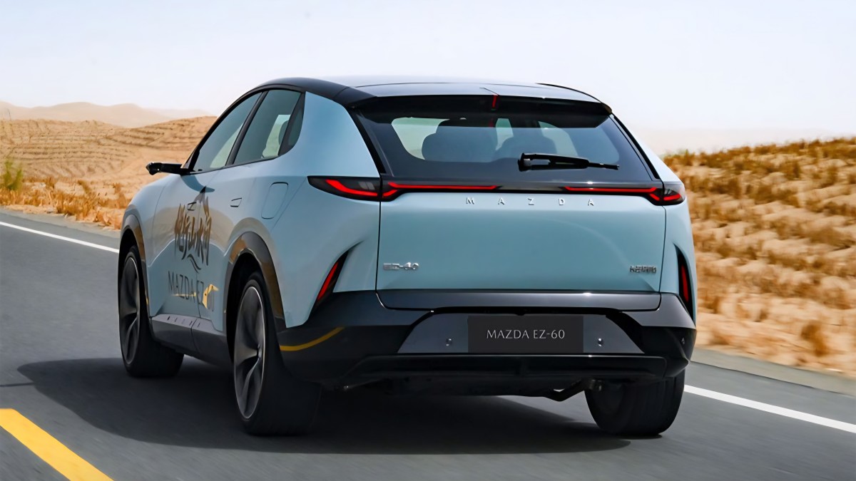 Mazda debuts EZ-60 electric SUV with two powertrains