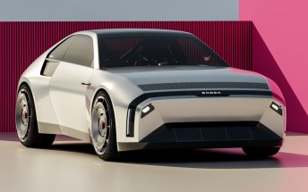 Skoda dips into its past for a striking electric coupe concept