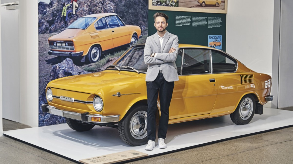 Skoda dips into its past for a striking electric coupe concept