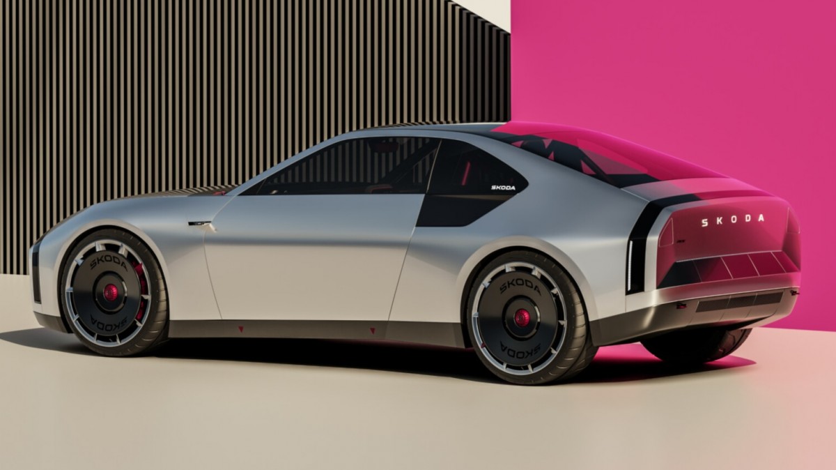 Skoda dips into its past for a striking electric coupe concept