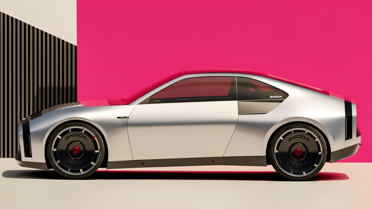 Skoda dips into its past for a striking electric coupe concept