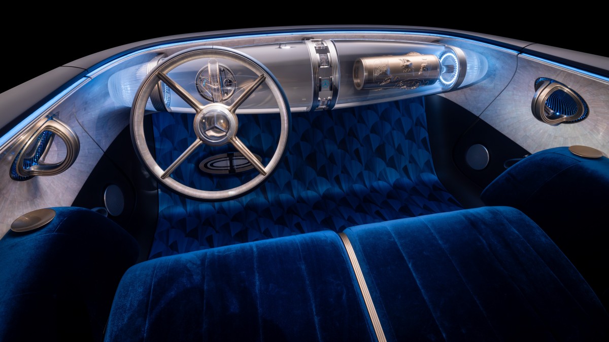 Mercedes-Benz looks to its past to design the electric car of the future