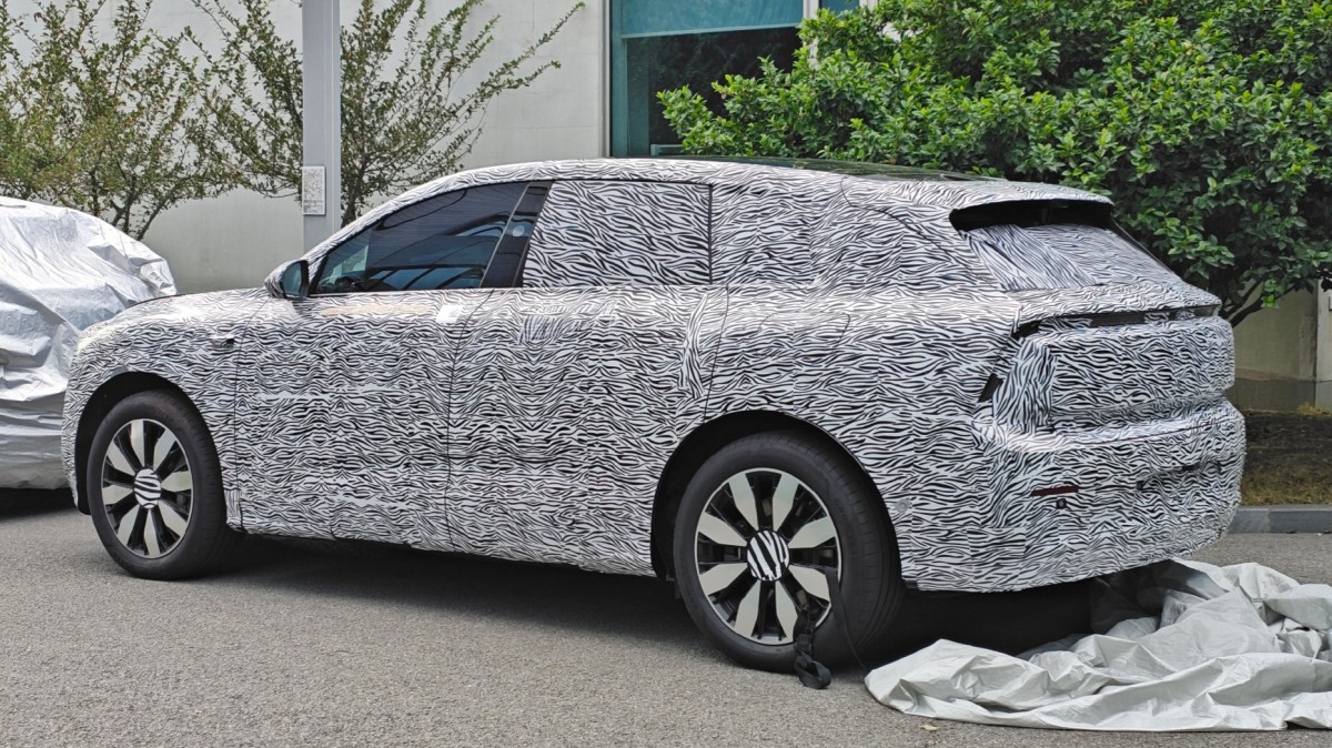 New AUDI electric SUV spied in China sports facial recognition