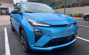 All-new Chevy Bolt EV breaks cover at a Tesla charger