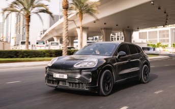 New electric Porsche Cayenne goes through first range test
