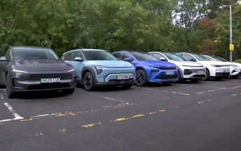 Six electric cars battle for range supremacy on a journey to Scotland