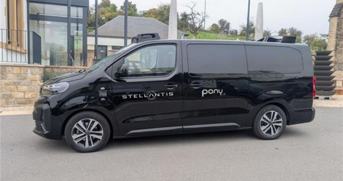 Stellantis partners with Pony.ai to accelerate the development and deployment of robotaxis in Europe