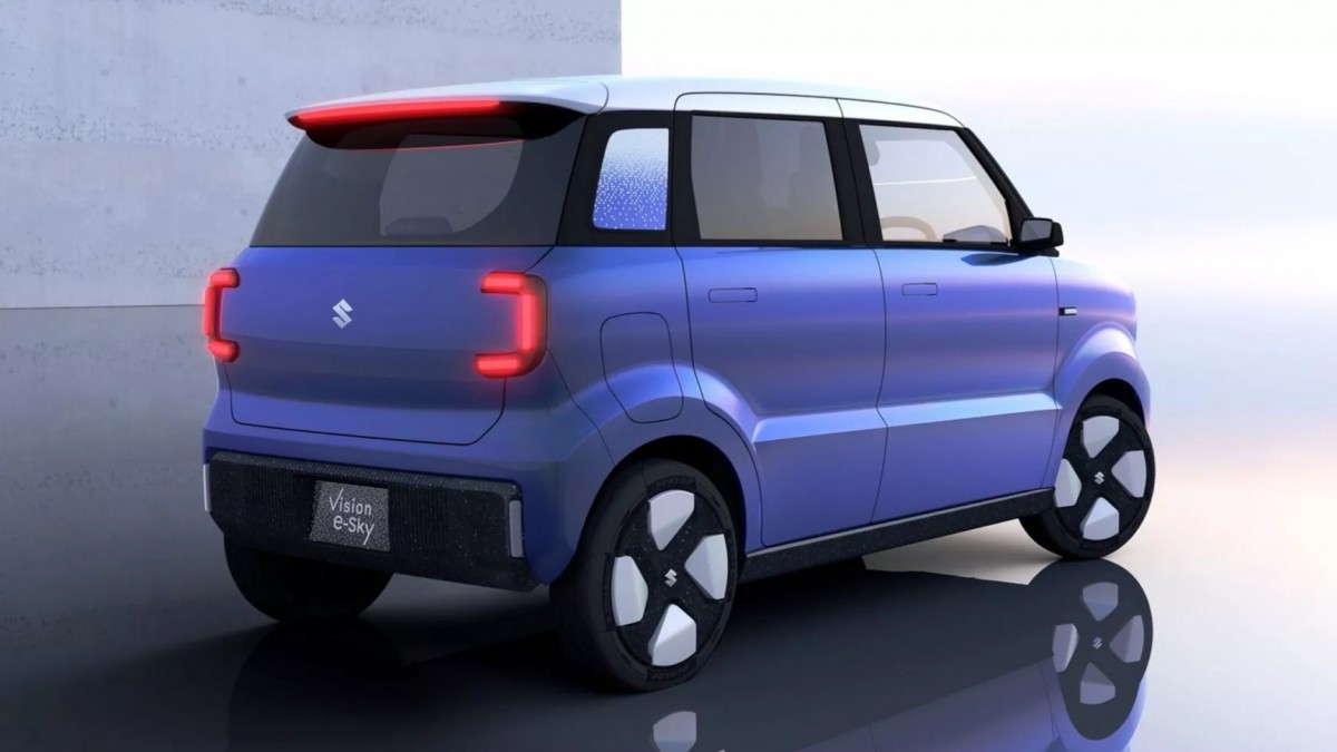 Suzuki's pint-sized Vision e-Sky offers a glimpse into the future of city driving