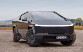 European Tesla Cybertruck Cyberbeast range test
