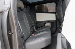 There is plenty of space in the back of the Cybertruck.