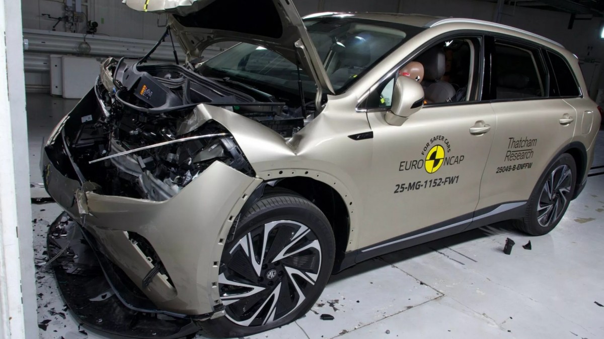 The unplanned debut of the MG S6 EV