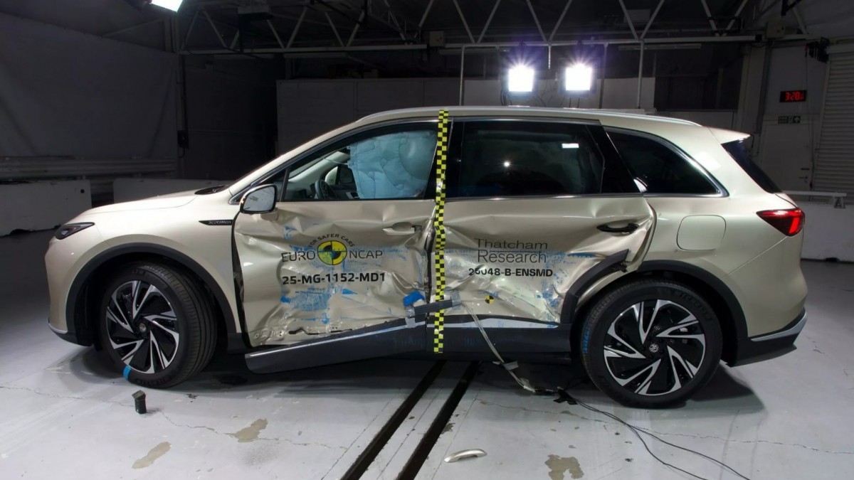 The unplanned debut of the MG S6 EV