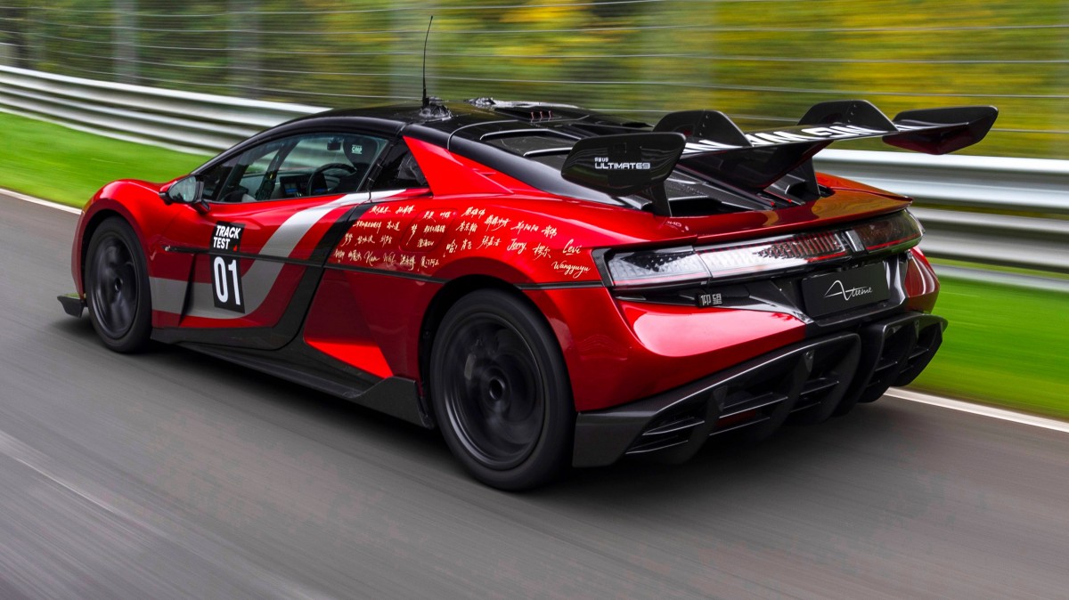 China's Yangwang U9 Xtreme smashes Nürburgring EV record