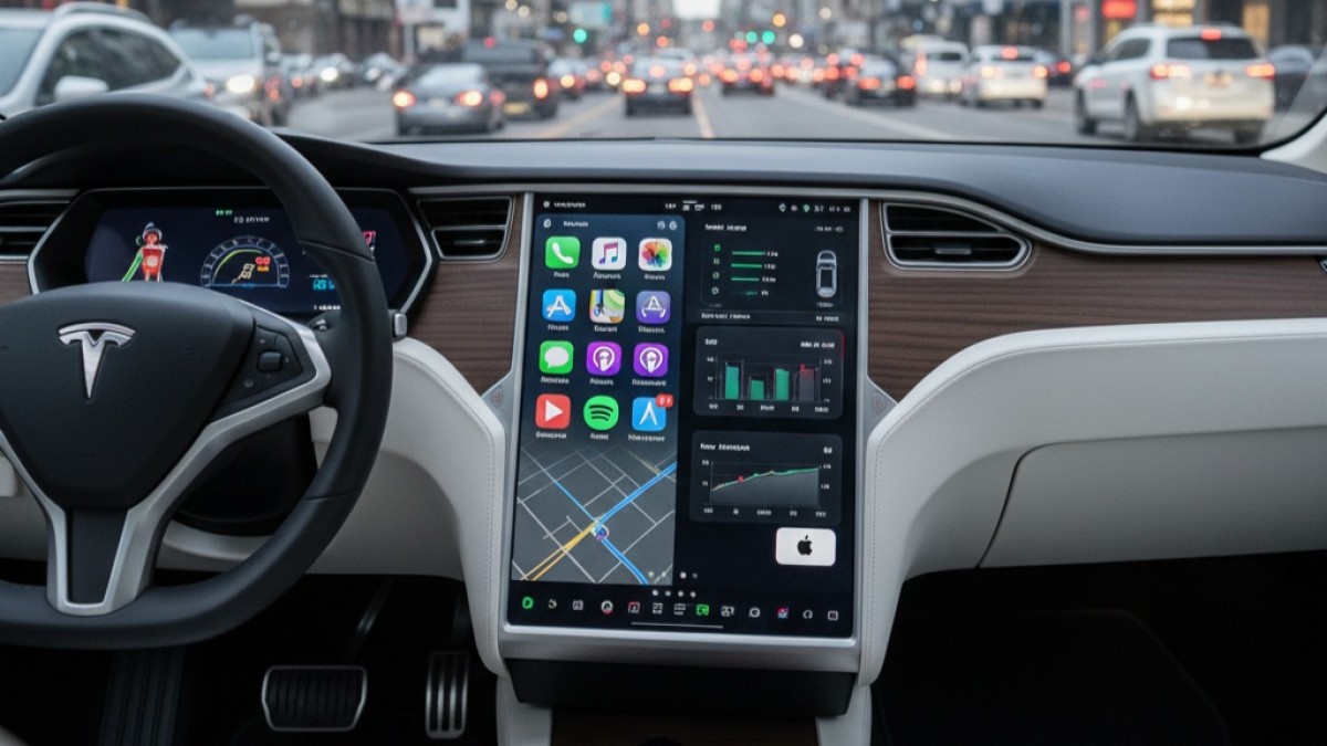 After years of saying no, Tesla may finally add Apple CarPlay to its cars