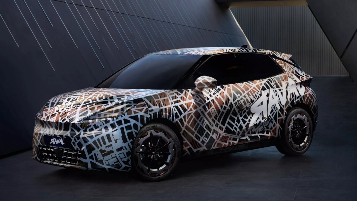 Cupra teases its rebellious Raval electric hatchback