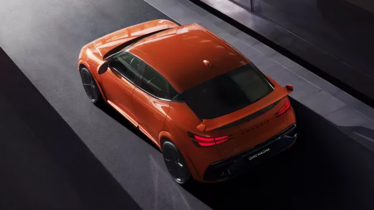 Genesis GV60 Magma - a luxury electric car that knows how to drift