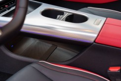 The center console of the CLA.