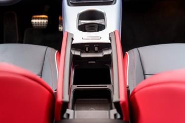 Storage is dispersed throughout the interior.