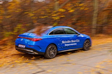 The CLA looks great in motion.