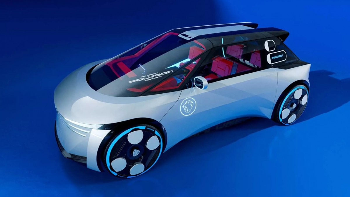 Peugeot's radical Polygon Concept previews the 2027 electric 208