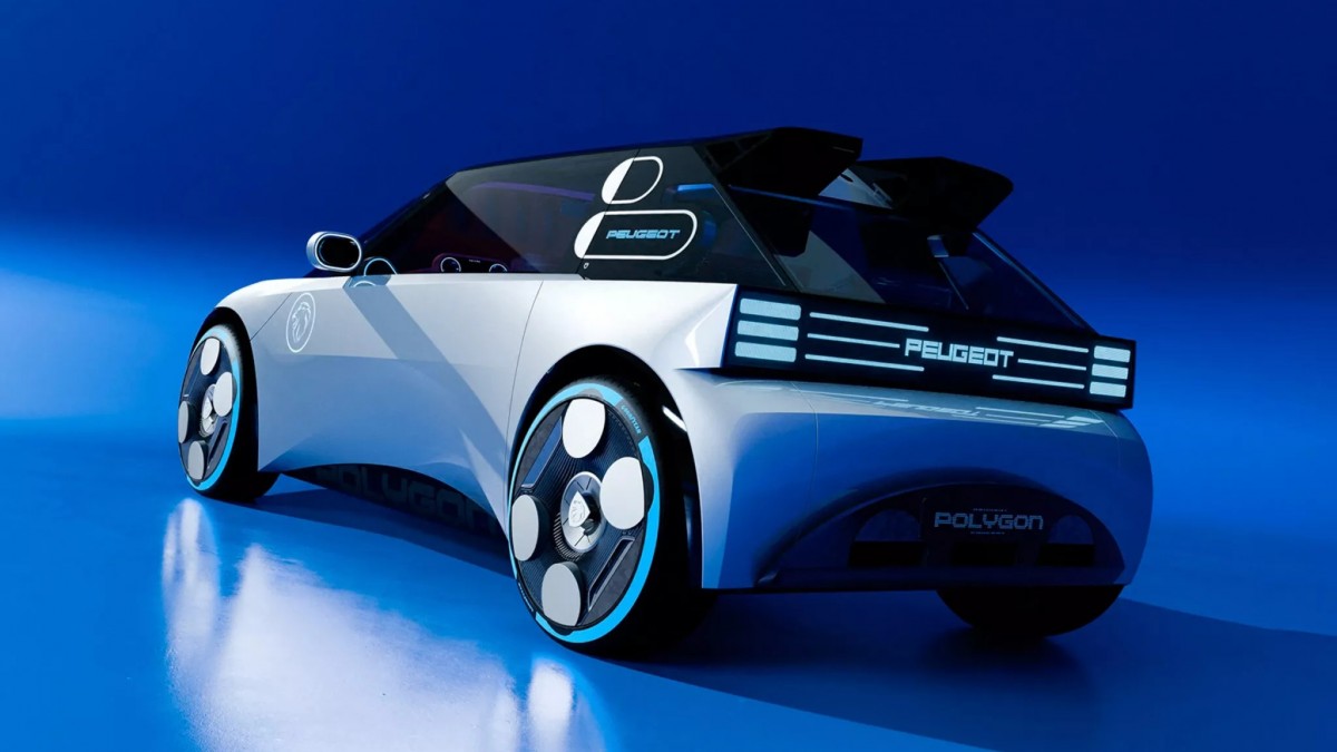 Peugeot's radical Polygon Concept previews the 2027 electric 208