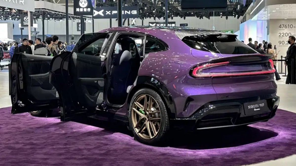 Xiaomi YU7 outsells Tesla Model Y, launches Crystal Purple Challenger edition