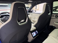 The panoramic sunroof can display constellations in some trims.