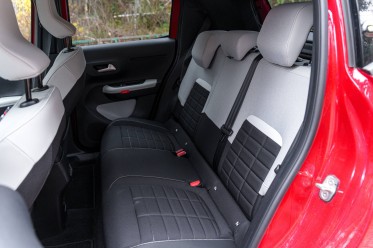 No frills around the back.