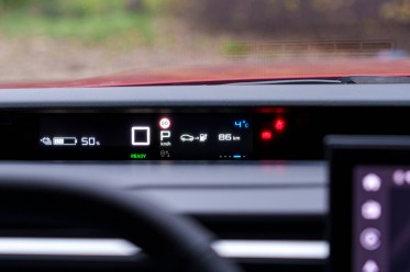 The gauge cluster is disappointing.