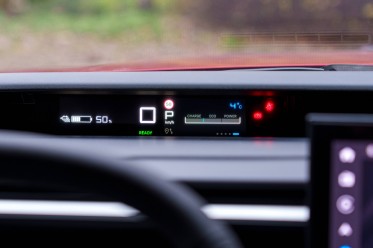 The gauge cluster is disappointing.