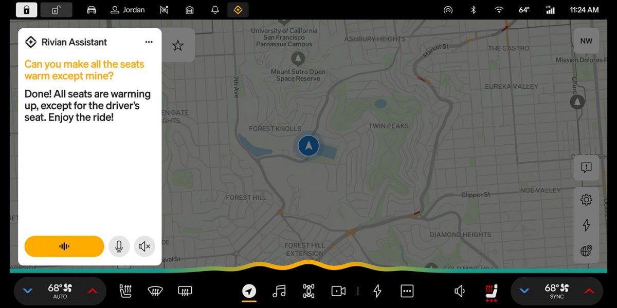 Rivian reveals hands-free tech and smart assistant