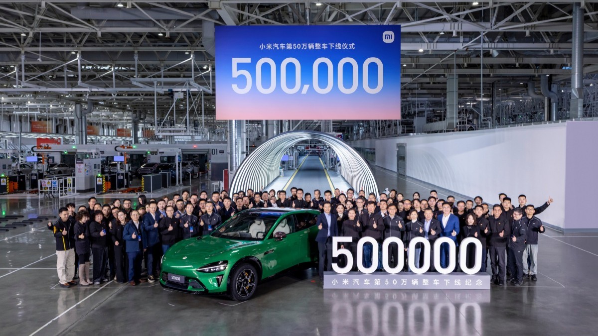 Xiaomi EV hits a half-million deliveries before anyone saw it coming