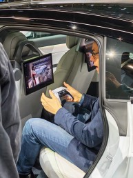 PlayStation 5 for the rear passengers.