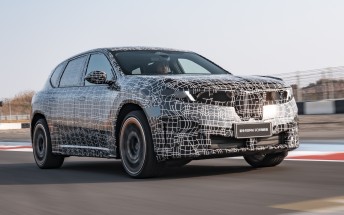 BMW teases the 2026 iX3 long-wheelbase for the Chinese market