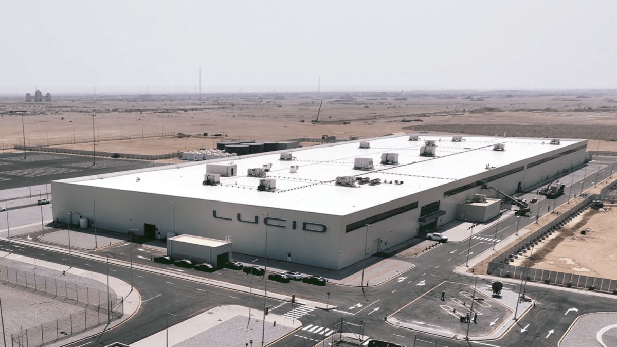 Lucid Motors factory in Saudi Arabia - source: Lucid
