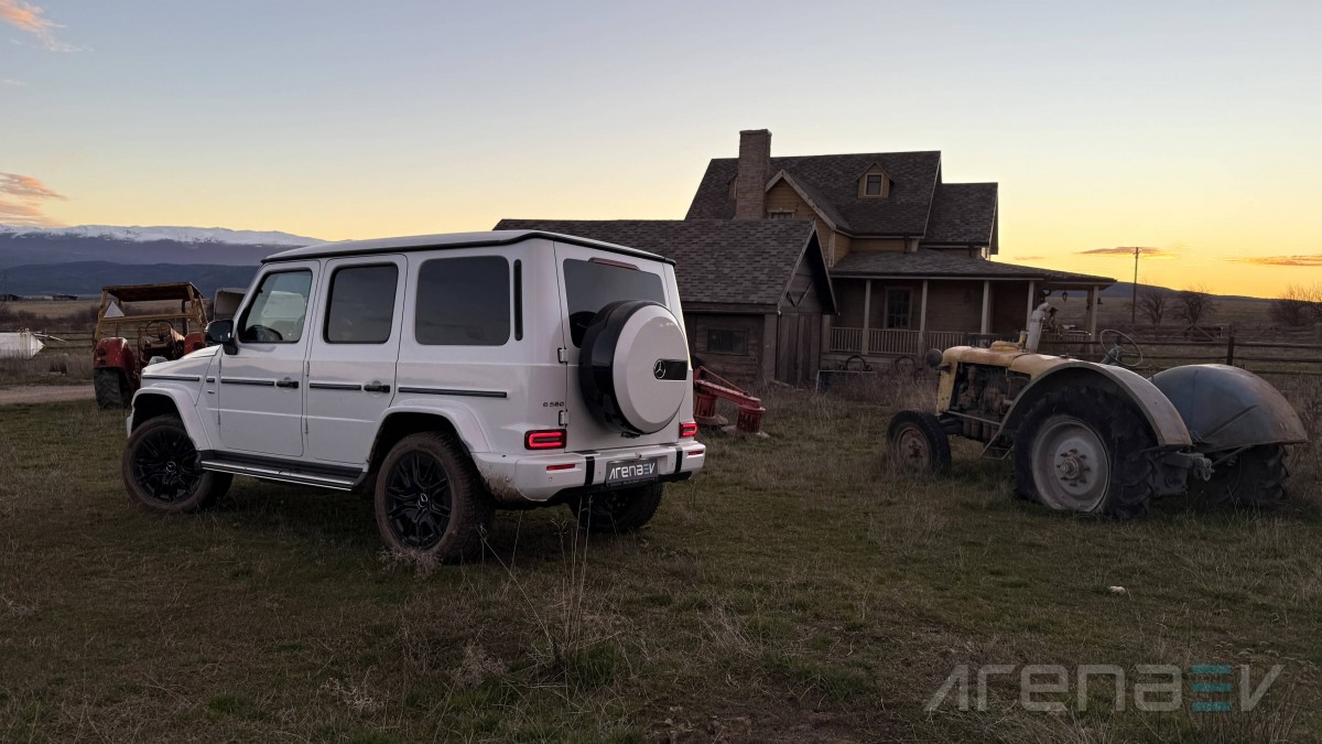 Mercedes-Benz G580 EQ real life range test