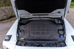 No frunk but a massive trunk.