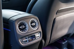 The rear seats don't get many luxurious features.