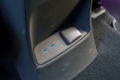 The rear seats don't get many luxurious features.
