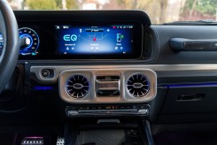 A lot of options are scattered on the dashboard.