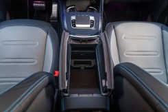 Clever packaging opens up a lot of storage space inside the cabin.